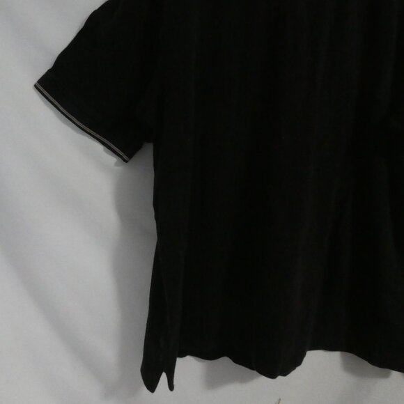 ANTIGUA | large | 100% Cotton | Black and Gold Peller Estates Polo - Golf Shirt - Picture 14 of 16